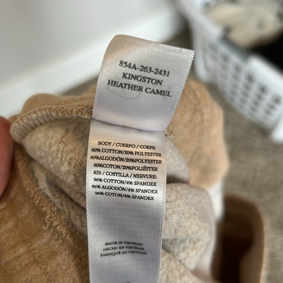 Rails Kingston Sweatpant Camel Tan - Picture 6 of 7